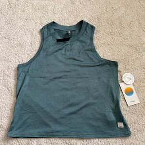 Vuori Women's Tank Top in Dusty Teal